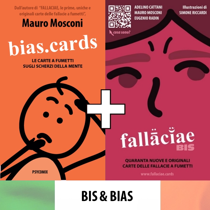 BIAS.CARDS + FALLACIAE BIS: le carte a fumetti 